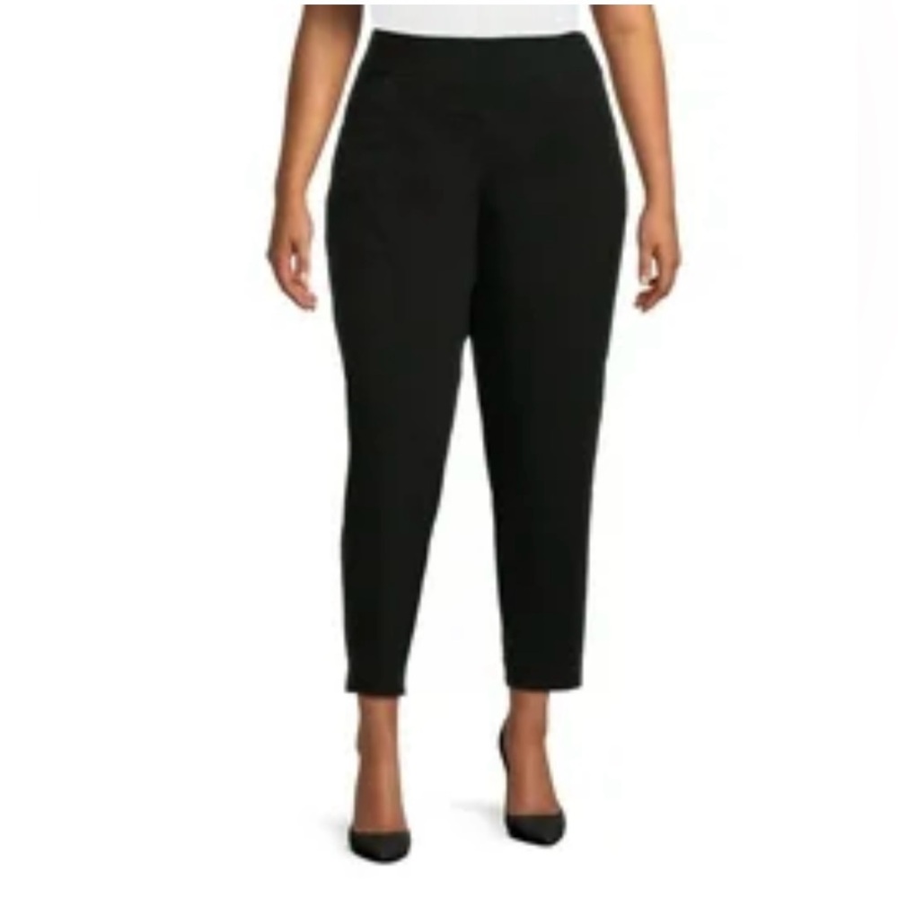 Simply Vera Vera Wang Black Cropped Pants